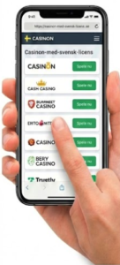 Välj ett casino på https://casinon-med-svensk-licens.se/