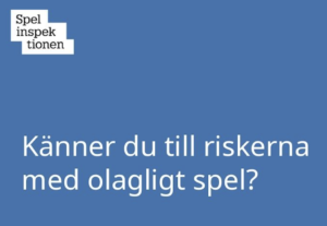 Olagligt spel i Sverige – Spelinspektionens åtgärder