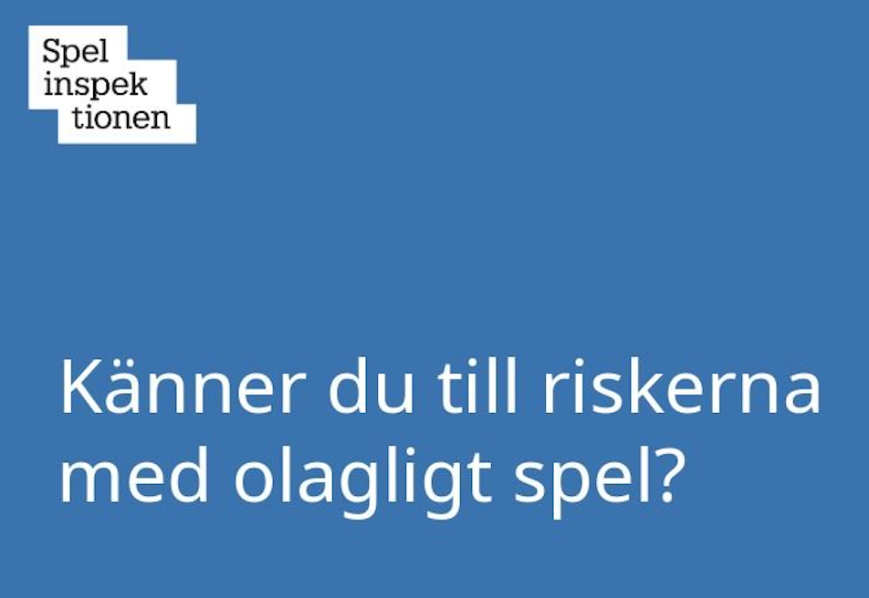 Olagligt spel i Sverige – Spelinspektionens åtgärder